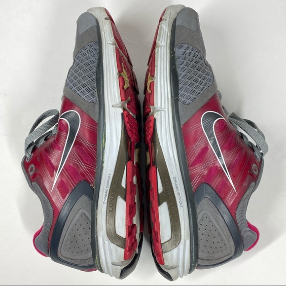 Nike Lunarglide 2 Running Sneakers Gray Pink Sz 8 - Picture 7 of 10